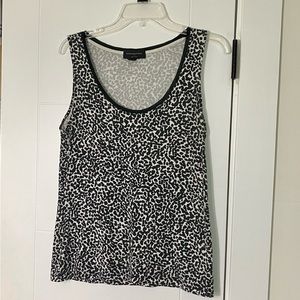 Bananas Republic light weigh animal print tank.